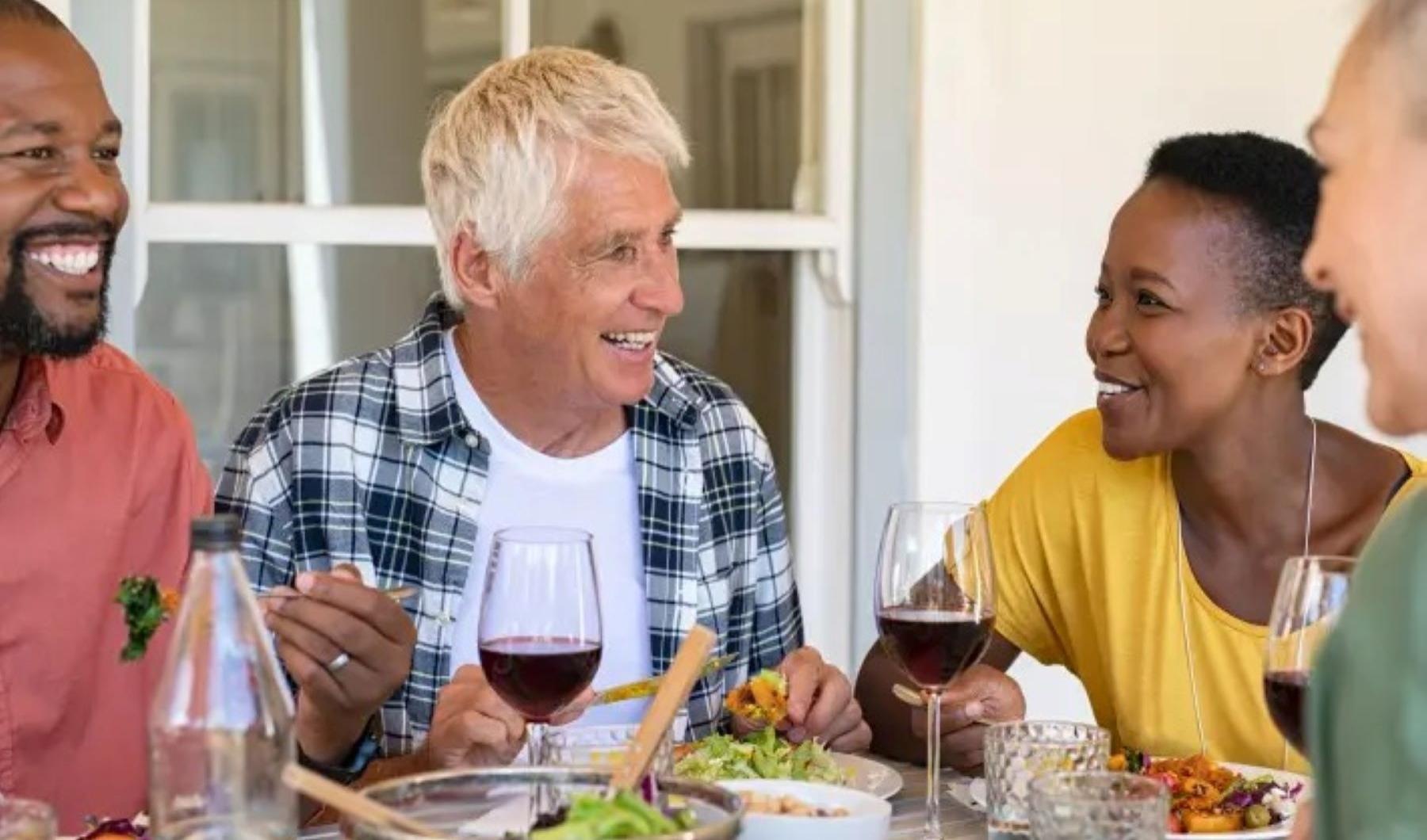 Find your perfect fit at Hardy Springs a group of people eating and drinking