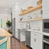 spacious clubhouse kitchen